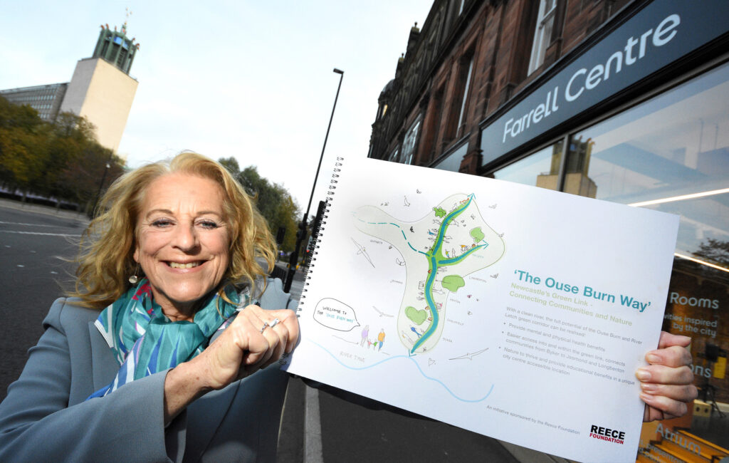 £1m fund launched by Reece Foundation to kickstart The Ouse Burn Way in Newcastle